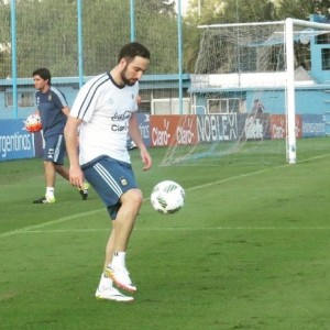 Higuain allenamento Argentina