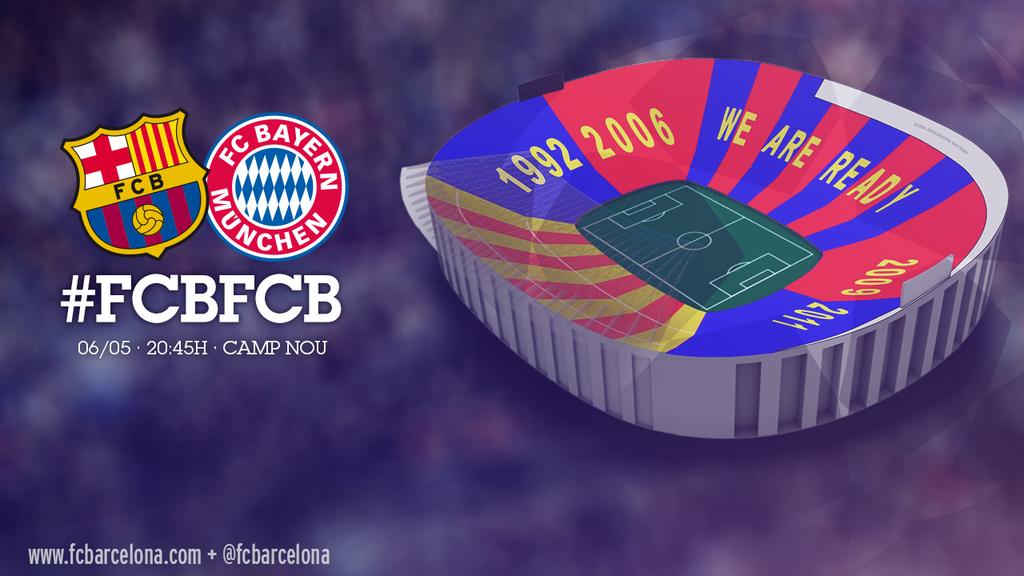 Champions League, Barça – Bayern: Ecco il video della coreografia blaugrana mercoledì al Camp Nou!