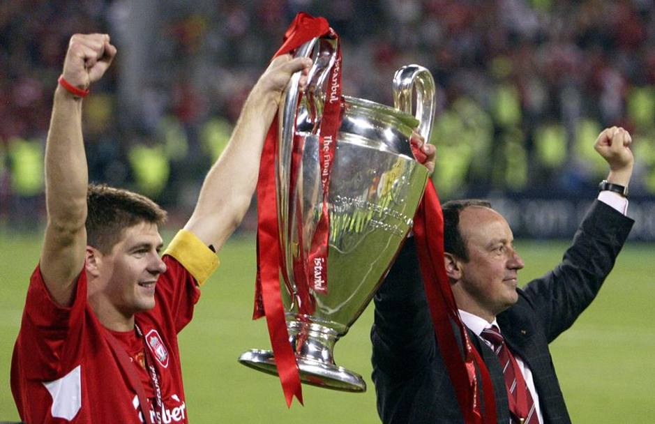 Gerrard, così Benitez sul sito dei Reds: ”Sarai sempre una leggenda per il Liverpool”