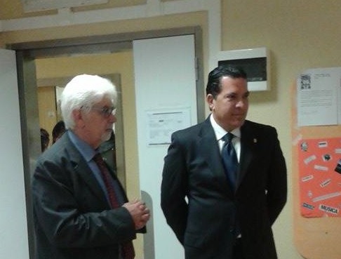 Joe Tacopina in visita alla Pediatria Gozzadini S. Orsola