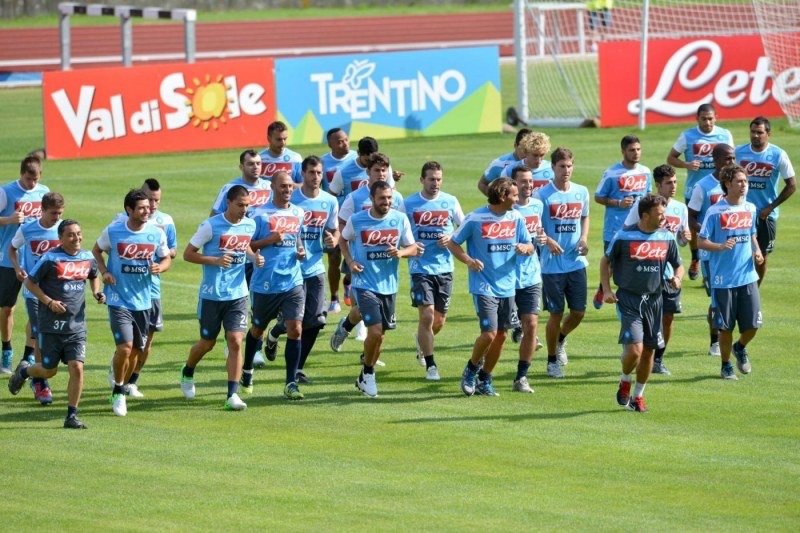 UFFICIALE: Il Napoli estende il ritiro a Dimaro fino al 31 luglio