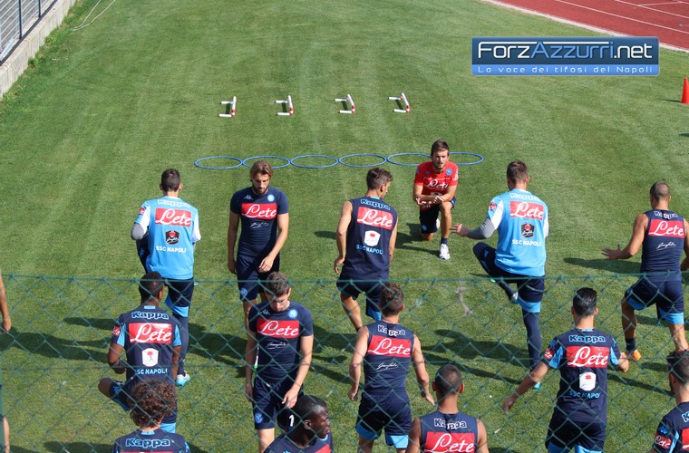 Castel Volturno: anche oggi una seduta pomeridiana per gli azzurri