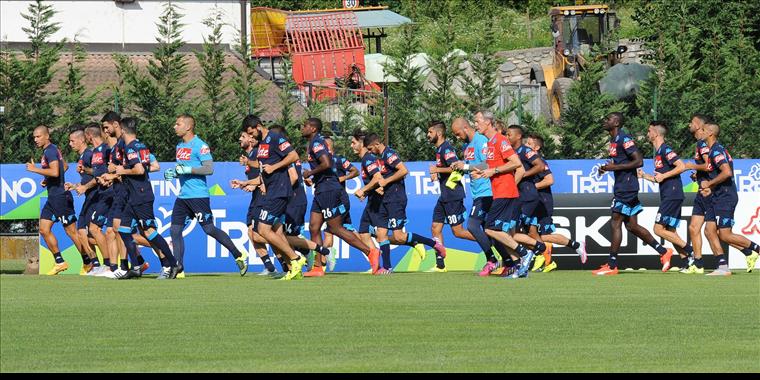 Secondo giorno a Dimaro, Allenamento atletico e lavoro aerobico per gli azzurri