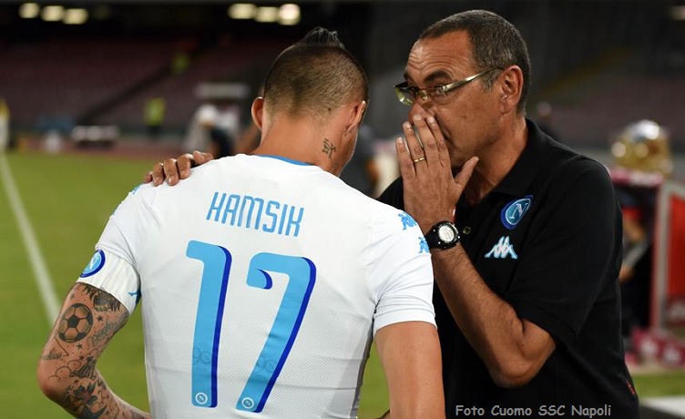 Tuttosport – Sarri corre ai ripari: nuova posizione in campo per Hamsik già da Napoli-Besiktas