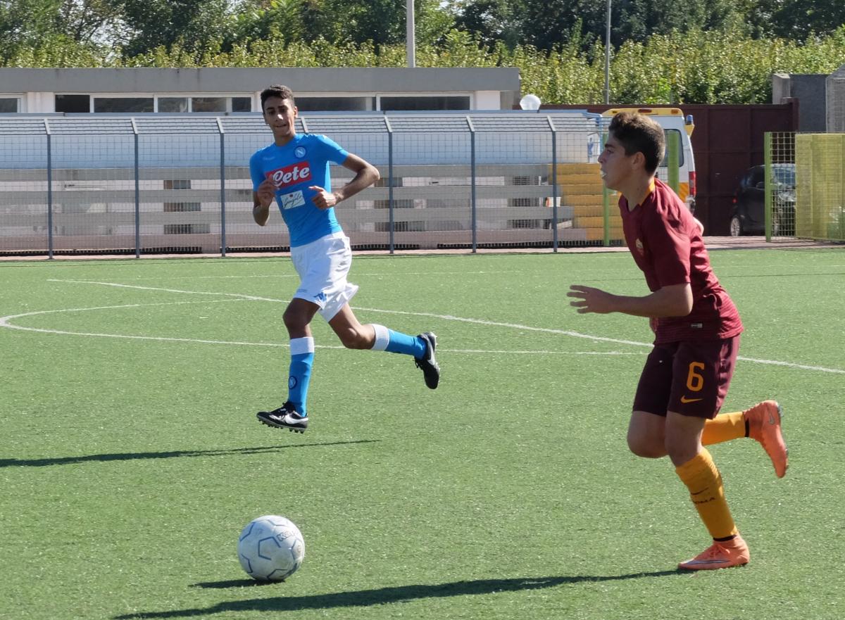 UNDER 17 NAPOLI- A Roma gli azzurrini ci provano per poi crollare