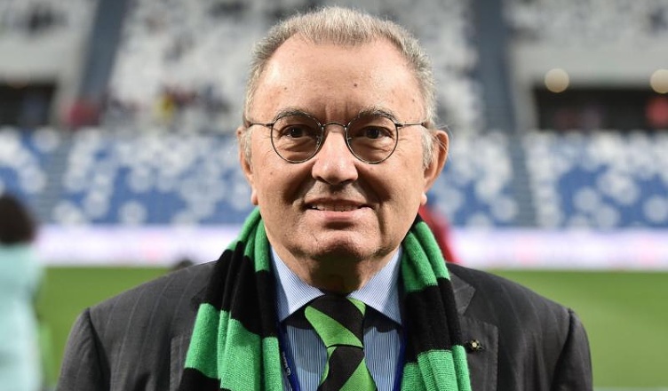 SQUINZI (prop. Sassuolo): “Napoli-Sassuolo? Non è il momento migliore per entrambe le squadre”