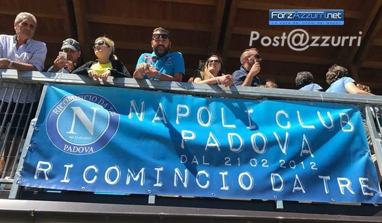 FOTO – Post@zzurri – Gli scatti da Dimaro del Club Napoli Padova – Ricomincio da tre –