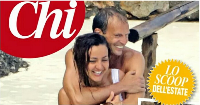 La calda estate di Allegri, in vacanza con Ambra Angiolini tra baci e abbracci…