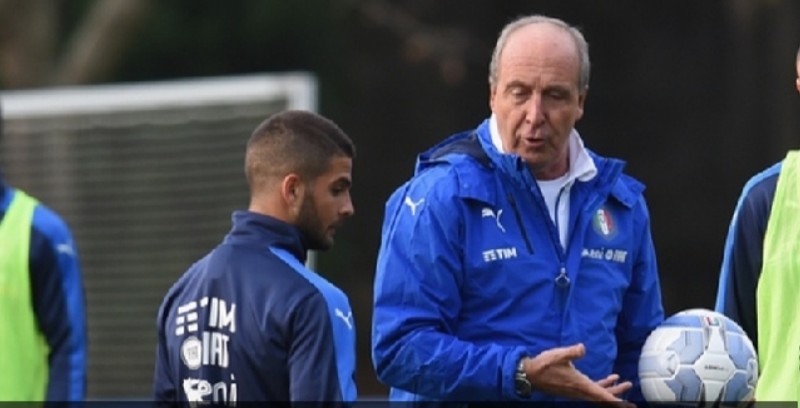 Italia, Ventura prepara la formazione anti Spagna: ballottaggio Insigne-Immobile in attacco
