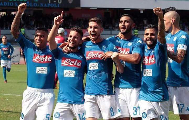 Napoli, il RECORD: prima squadra a vincere le prime 7 con 25 gol all’attivo!