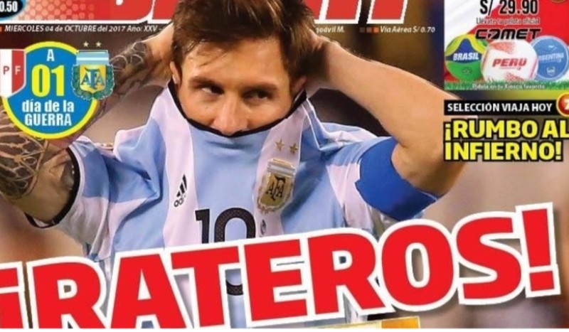 BOMBA , in Perù pesanti accuse: “Ladri! Argentina-Fifa: accordo per rubare la partita”
