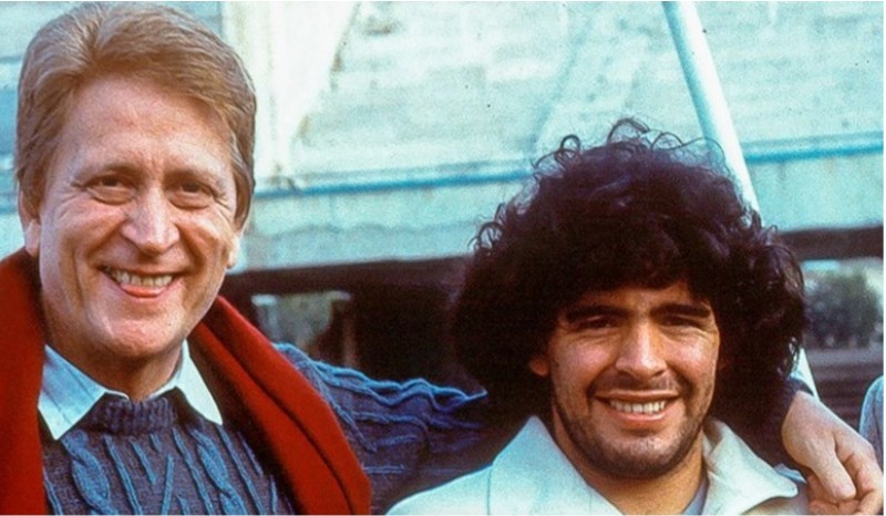 FOTO – Maradona ha dedicato ad Aldo Biscardi un bellissimo post su Facebook