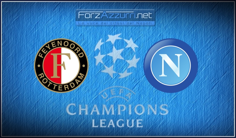 FEYENOORD-NAPOLI, le formazioni ufficiali