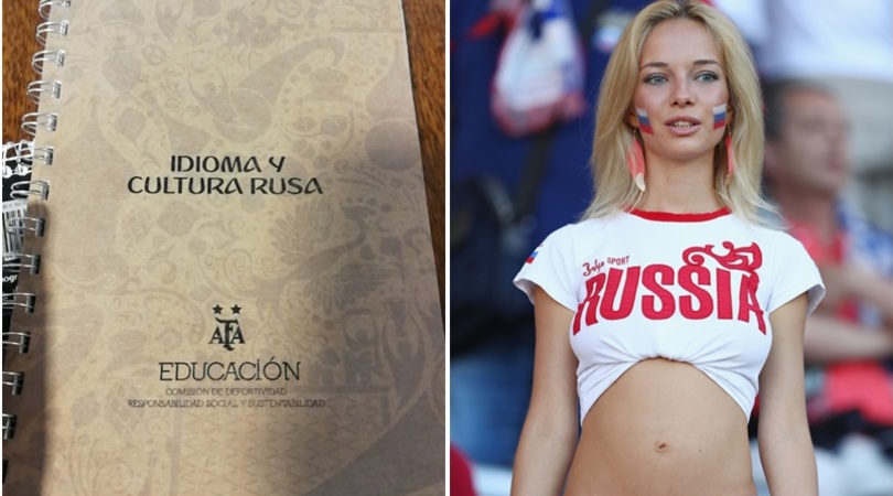 “Come conquistare una ragazza russa”, il clamoroso manuale della federazione argentina