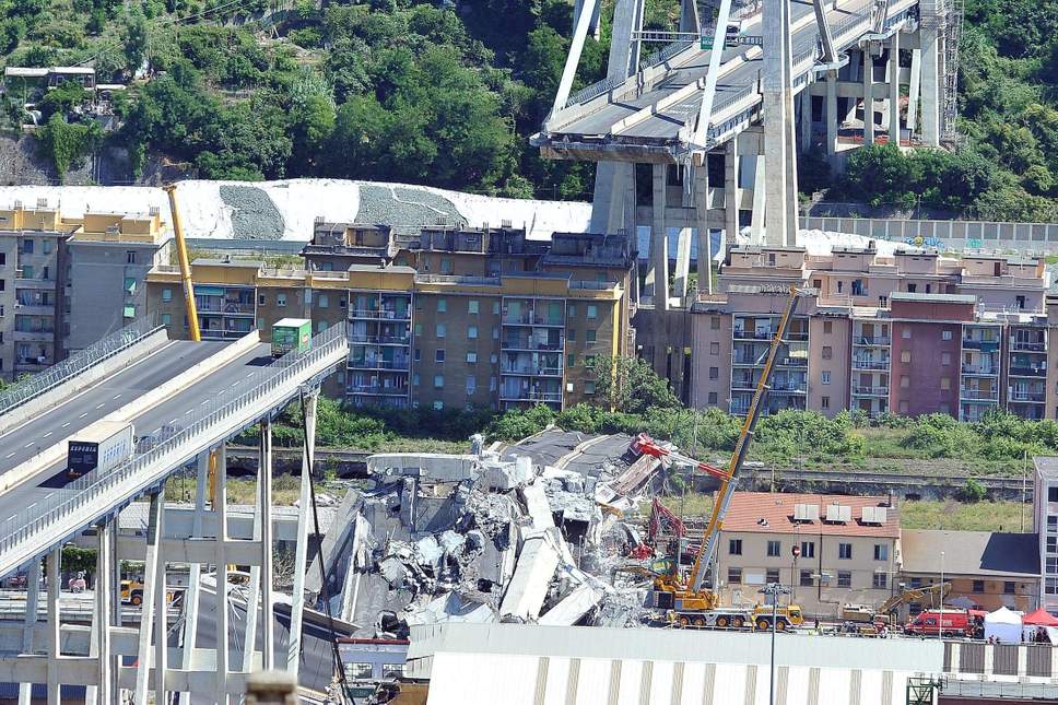 Crollo ponte Morandi – I tifosi del Genoa domenica sera osserveranno un silenzio di 43 minuti