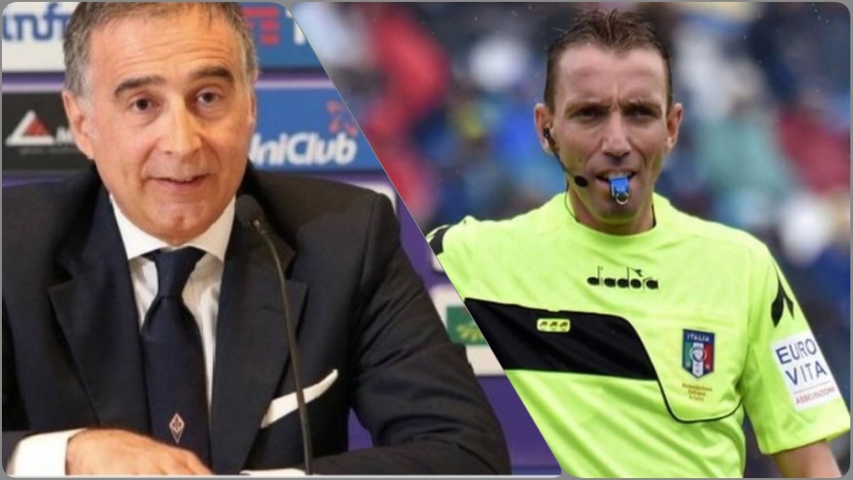 Fiorentina, Cognini furioso: “Mazzoleni? È stato il migliore in campo dell’Inter!…”
