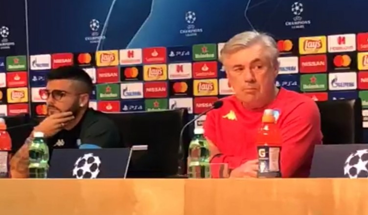 Europa League, la conferenza stampa di Ancelotti e Insigne. Il tecnico: “Europa League competizione lunga”, l’attaccante: “La fascia di capitano è un onore”