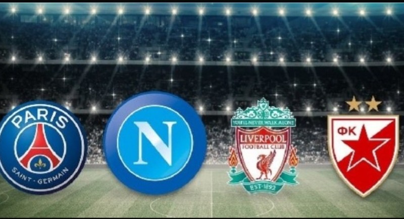 FOTO – Champions League, classifica gruppo C: Napoli primo con il Liverpool