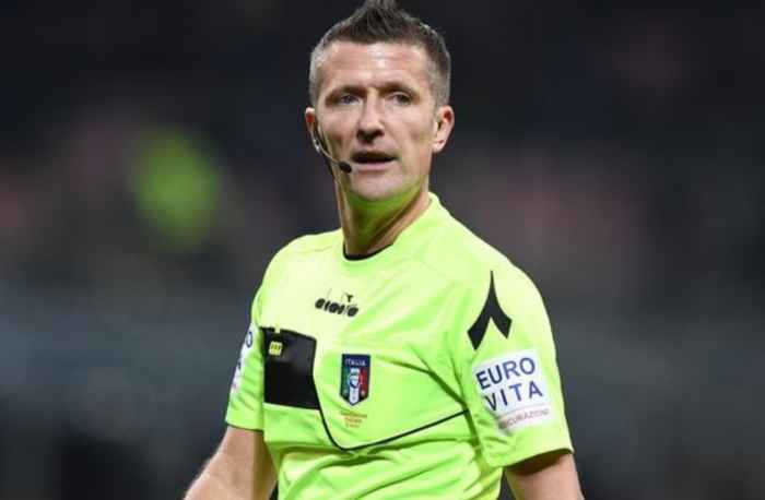 Ripresa del calcio: sarà Daniele Orsato l’arbitro di Juventus-Milan