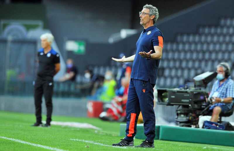 Udinese, Gotti: “C’è rammarico per la sconfitta ma sono orgoglioso della mia squadra”