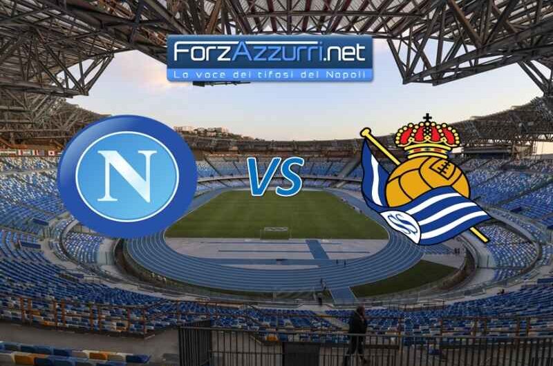 NAPOLI-REAL SOCIEDAD – Le formazioni ufficiali