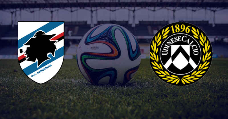Sampdoria-Udinese, streaming e tv: dove vedere la 18a giornata di Serie A