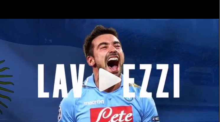 (VIDEO) Gli auguri di compleanno della SSC Napoli ad Ezequiel Lavezzi