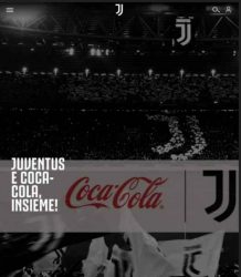 Coca Cola partner Juventus 