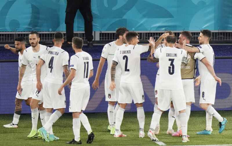Euro 2020: Mancini verso la riconferma dello stesso 11 che ha battuto la Turchia, c’è solo un cambio