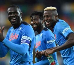 Koulibaly, Anguissa e Osimhen Coppa d'Africa 