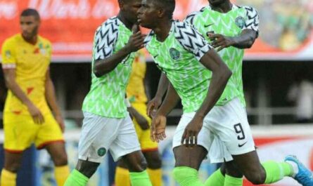 Osimhen in gol con la Nigeria