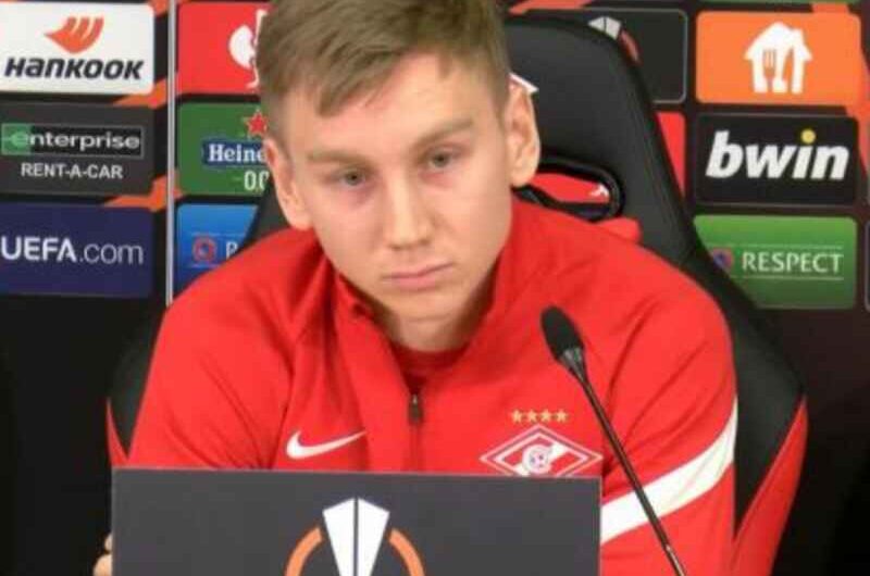 Spartak, Umyarov: “Vogliamo fare il risultato, abbiamo già vinto lì”