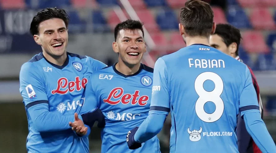 Bologna-Napoli: gli azzurri portano a casa i tre punti