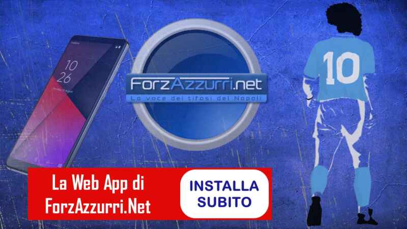 Nasce la Web App di ForzAzzurri.net: ecco come installarla