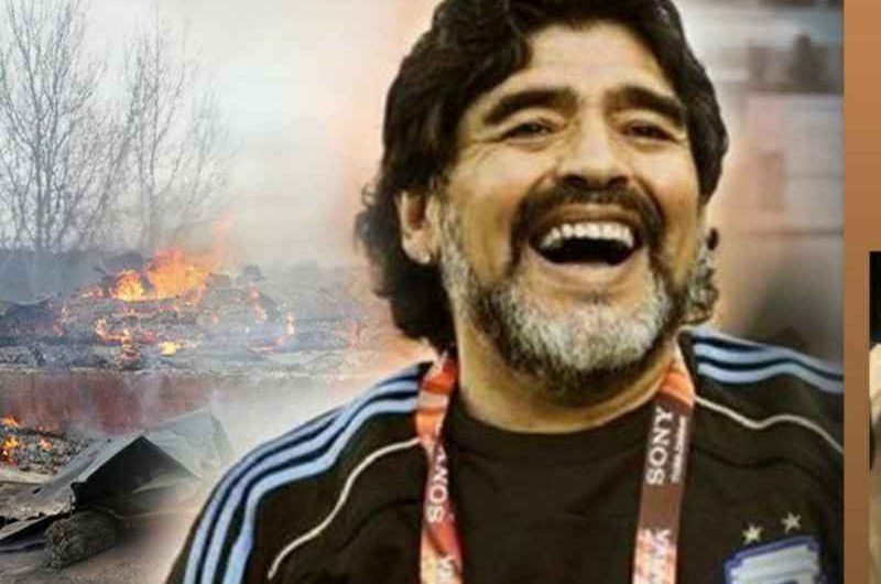 FOTO – Giornalisti sudamericani arrestati in Ucraina: “Il tatuaggio di Maradona ci ha salvati”