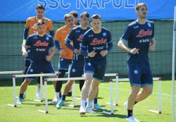 Report allenamento Napoli 