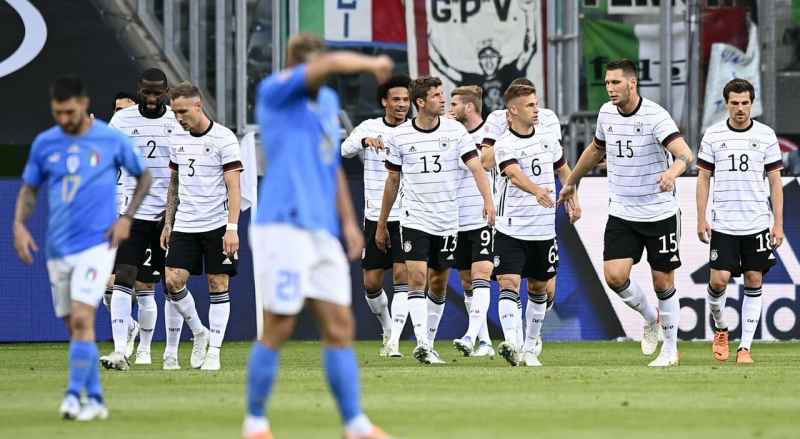 Nations League: Italia umiliata, contro la Germania termina 5-2