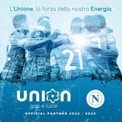 Union Gas e Luce official partner SSC Napoli 2022-23 