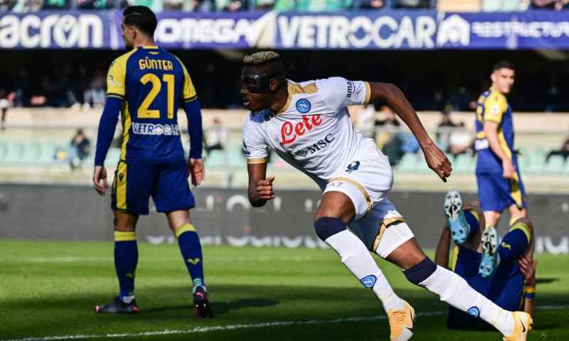 Verona Napoli, Osimhen commenta la vittoria degli azzurri