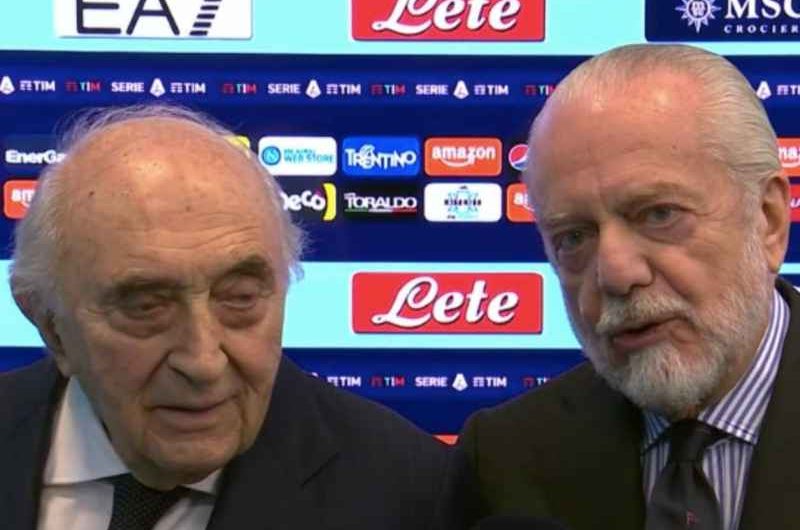 Ferlaino: “Napoli spirito vincente: spero sia l’anno buono. Attenzione al mercato di gennaio”