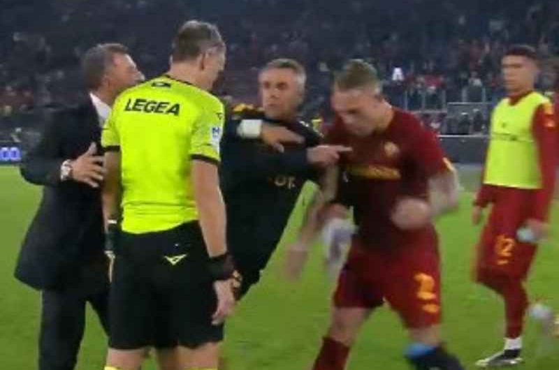 Roma-Napoli, scintille tra Irrati e Karsdorp: olandese graziato, il motivo