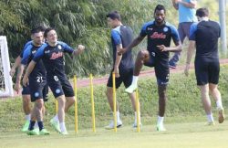 Report allenamento Napoli 