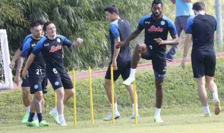 Report allenamento Napoli