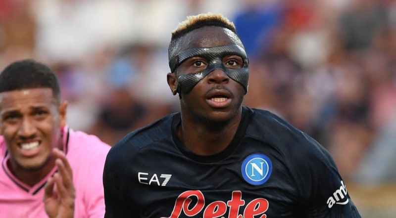 Napoli, Osimhen: pronto ad unirsi al gruppo: recupero completato