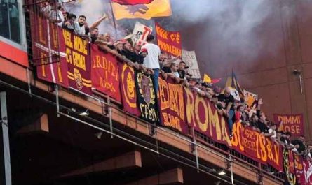 chiusura curva roma