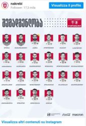 Kvaratskhelia convocato dalla Georgia 