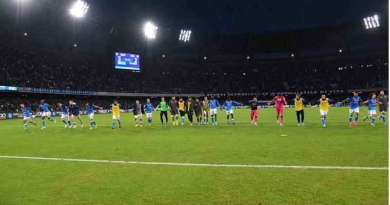 Napoli-Udinese, promosso l’arbitraggio di Ayroldi