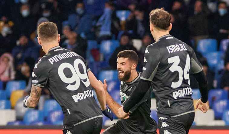 Empoli bestia nera del Napoli, due sconfitte nella scorsa stagione