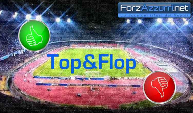 Top & Flop – Napoli-Roma il migliore ed il peggiore azzurro in campo
