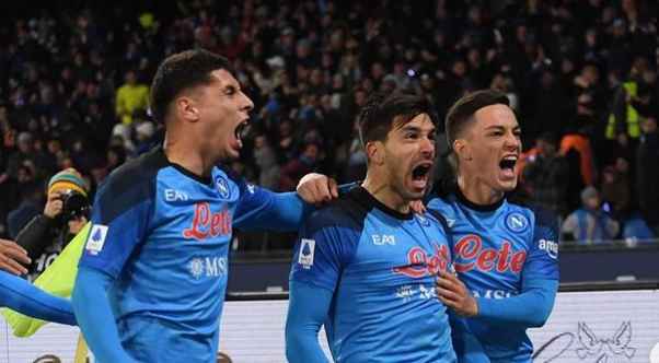 Il Napoli ha 13 punti di vantaggio, vittoria sempre più vicina